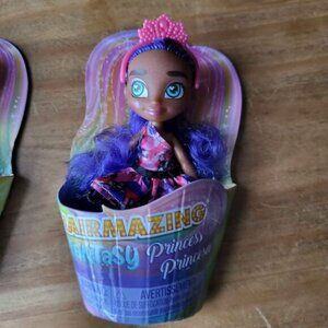 Hairmazing Fantasy  Pink Tiara Princess Doll